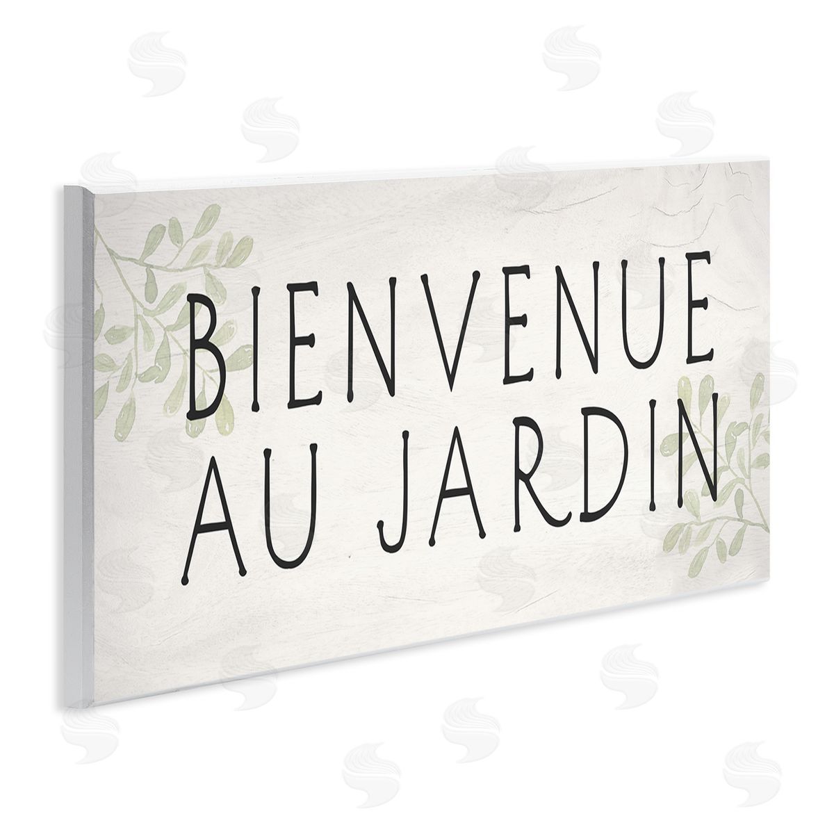 Welcome to Garden Rustic Wood Plaque Wall Art, Home Decor by Stupell Studio