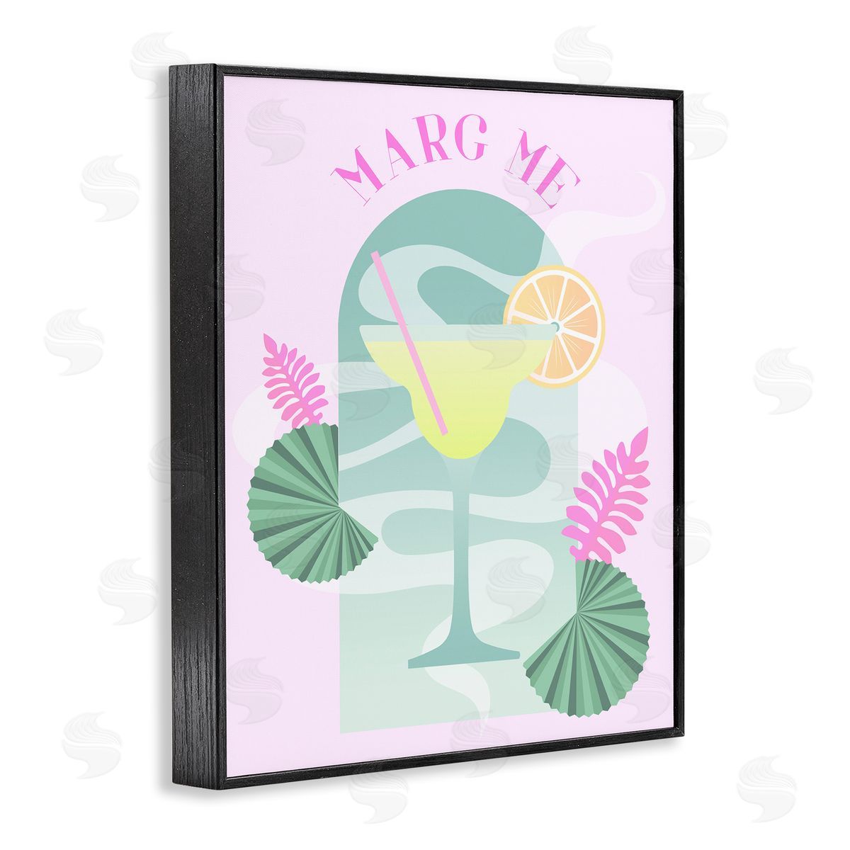 Marg Me Phrase Black Frame Print Wall Art, Home Decor by Stupell Studio