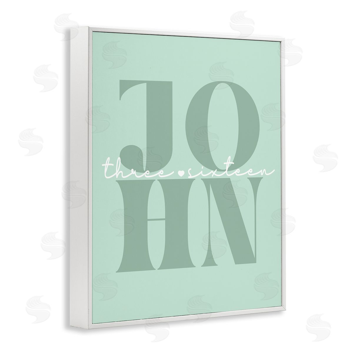 John Proverb on Green White Frame Print Wall Art, Home Decor by Stupell Studio