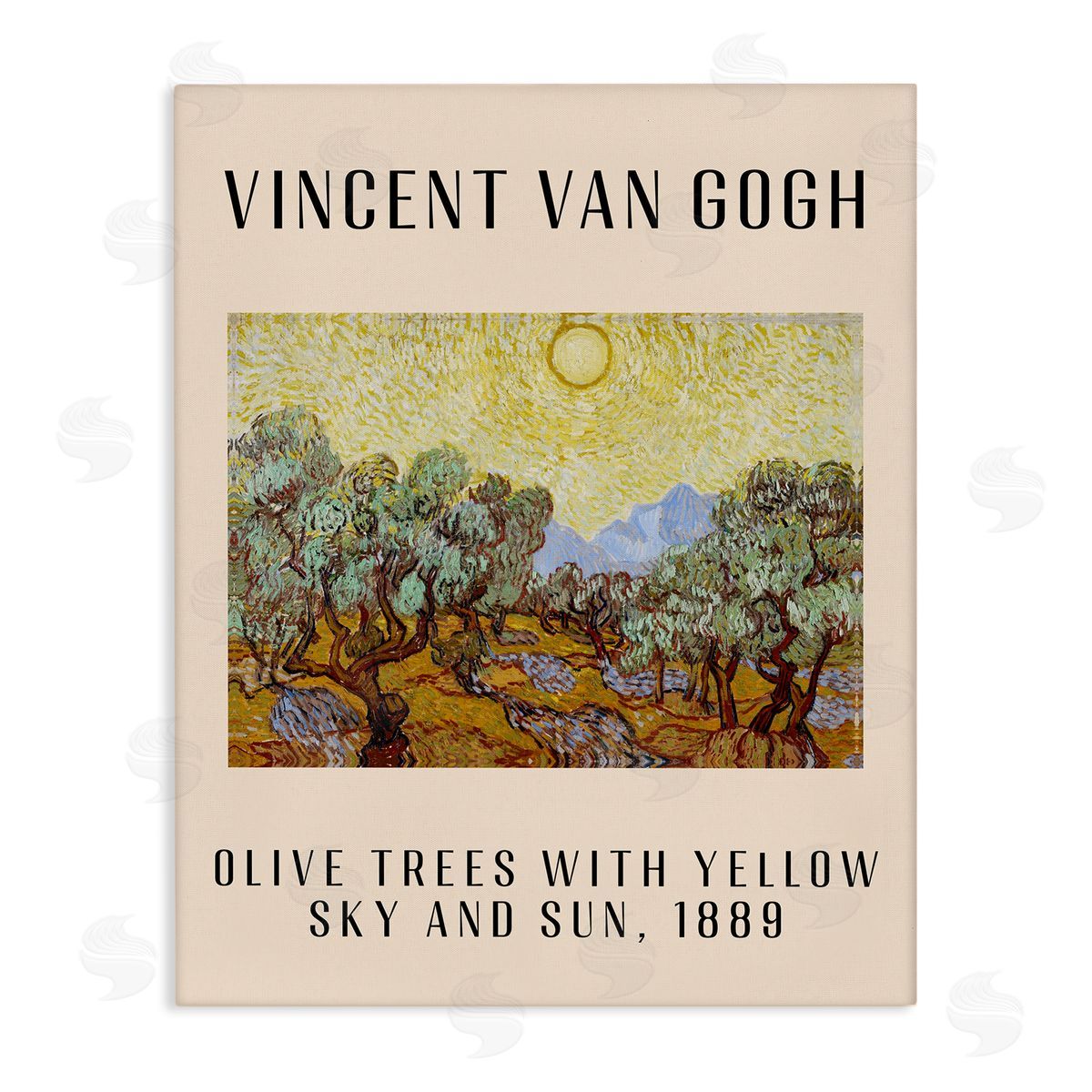 Classic Olive Trees Van Gogh Canvas Wall Art, Home Decor by Stupell Studio
