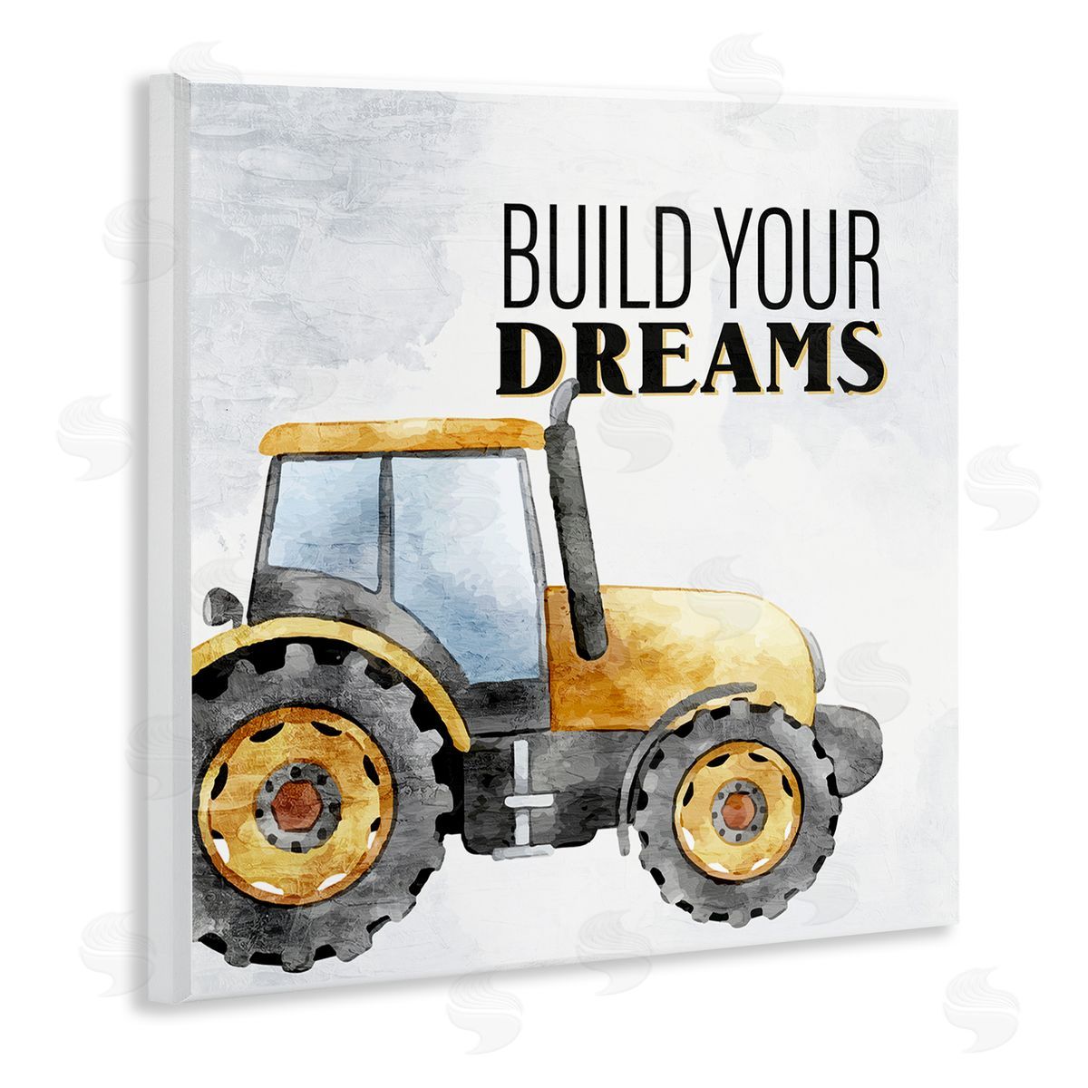 Build Your Dreams Phrase Wood Plaque Wall Art, Home Decor by Kim Allen