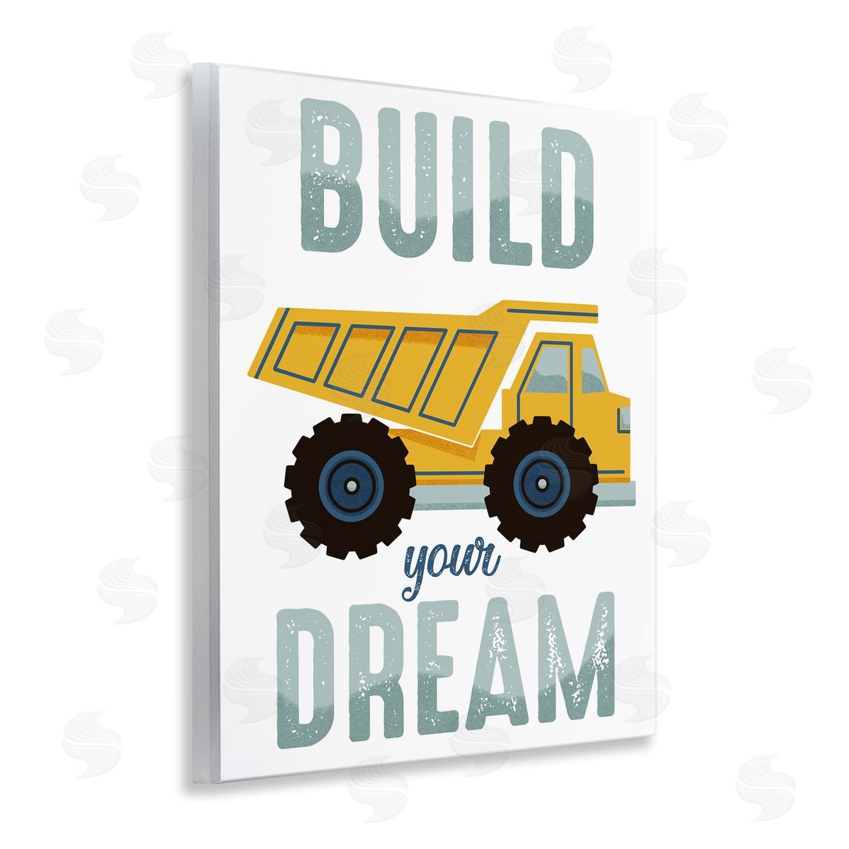 Build Your Dream Construction Wood Plaque Wall Art, Home Decor by Marcus Prime