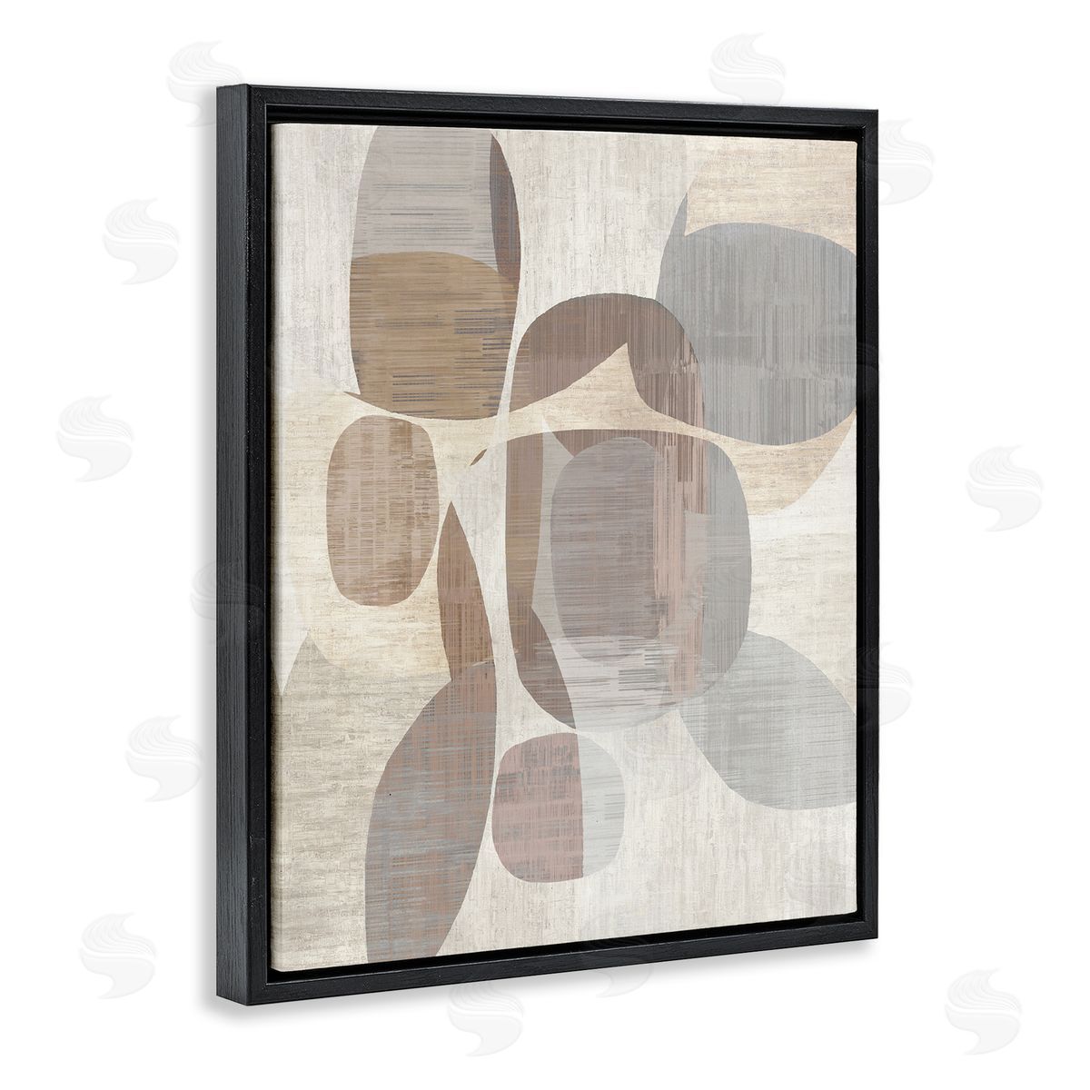 David Moore Black Floating Frame Canvas Wall Art Print