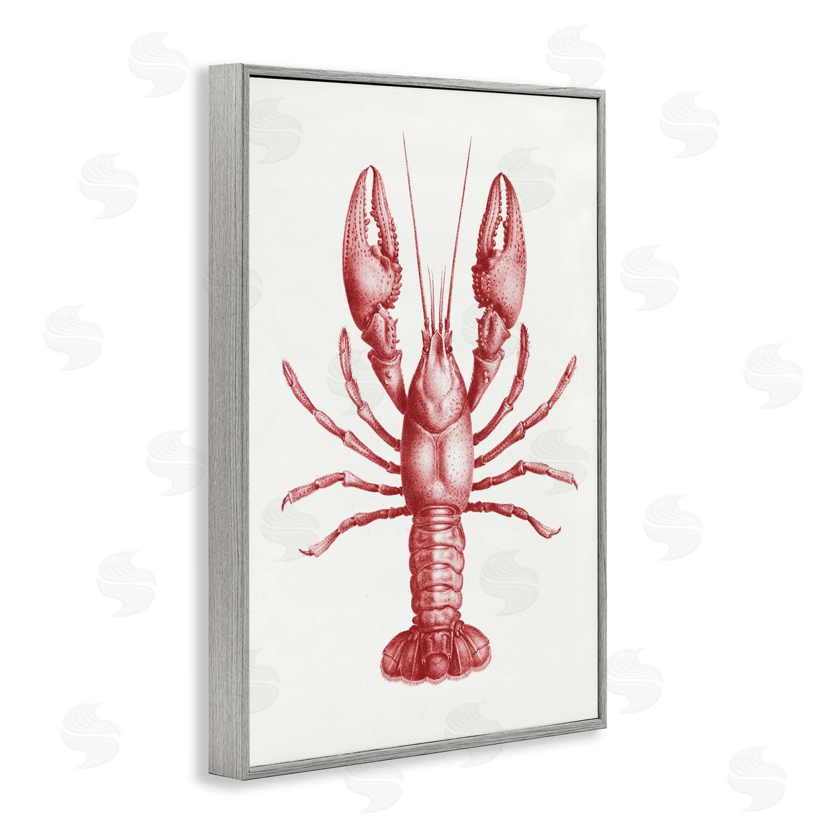 Tina Higgins Designs Inc. Gray Framed Giclee Wall Art Print
