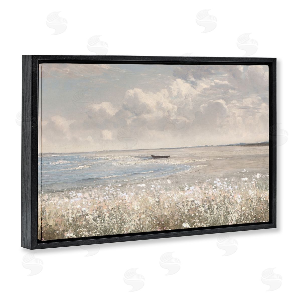 Jesse Carter Black Floating Frame Canvas Wall Art Print