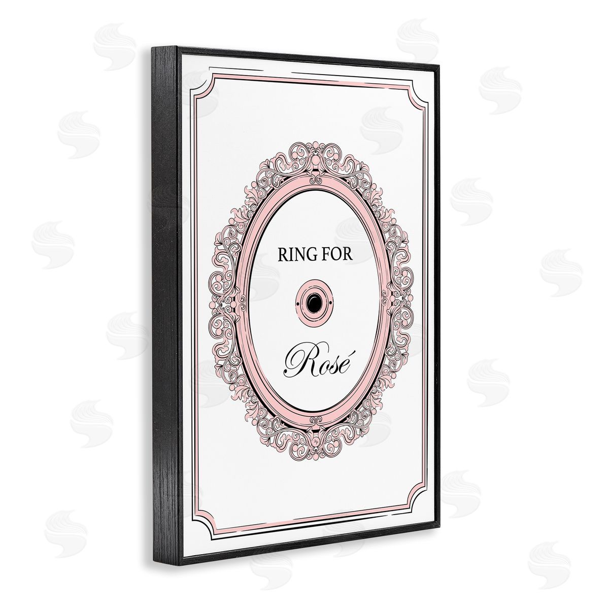 Martina Pavlova Ring for Rose Black Framed Giclee Wall Art Print