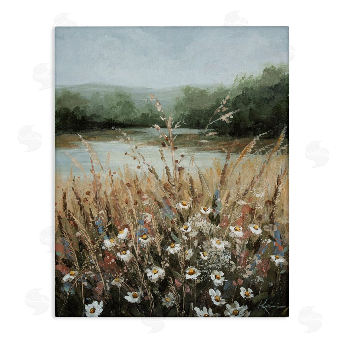 Wild Blooms by Marsh Canvas Wall Art, Home Decor by Lindsay Kivi Fine Art