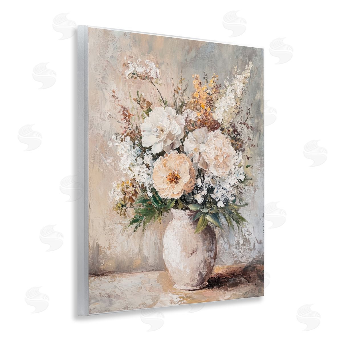 Bouquet of Wildflowers Wood Plaque Wall Art, Home Decor by Petal Prints Design