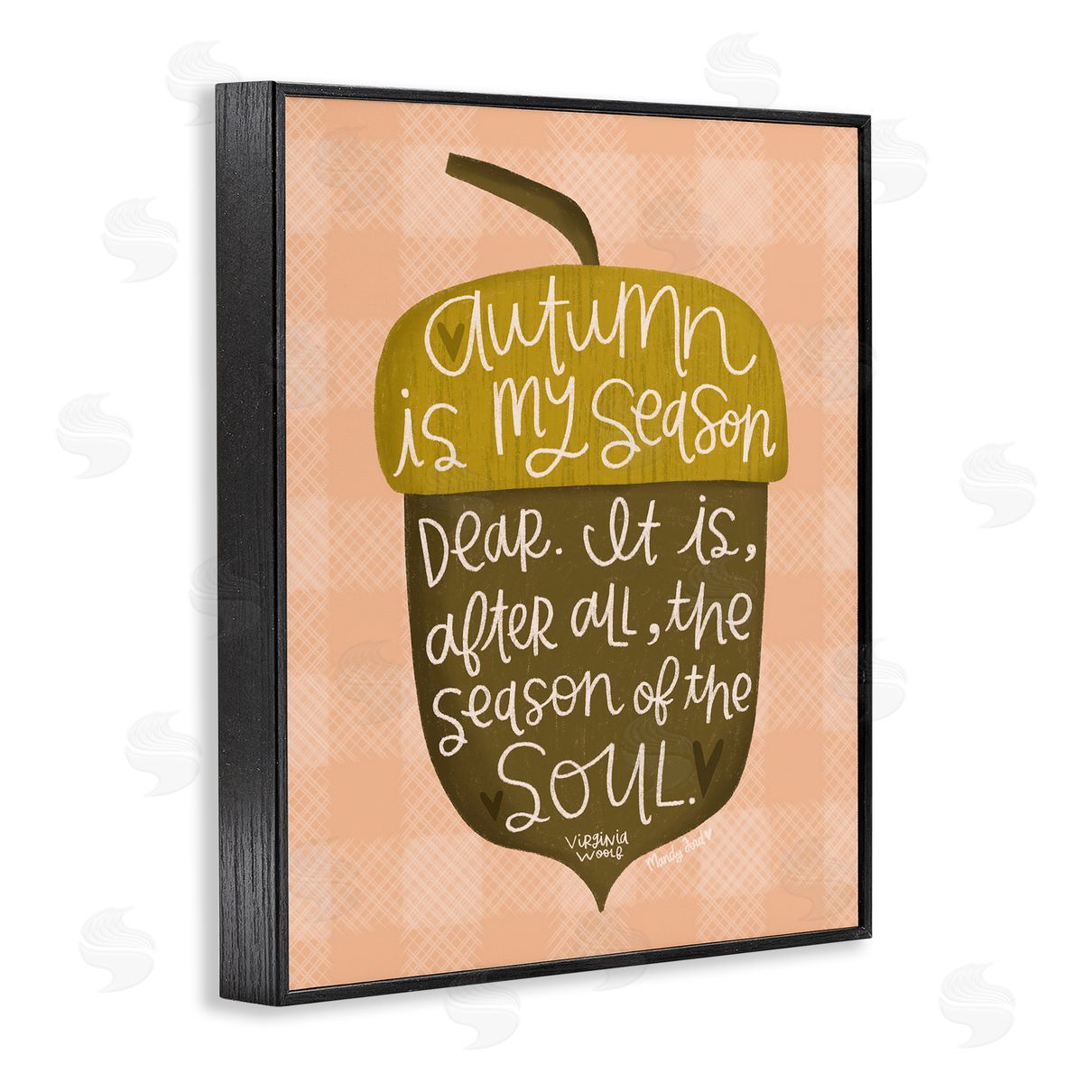 Autumn Season Of My Soul Black Frame Print Wall Art, Home Decor by Mandy Ford Art + Illustration