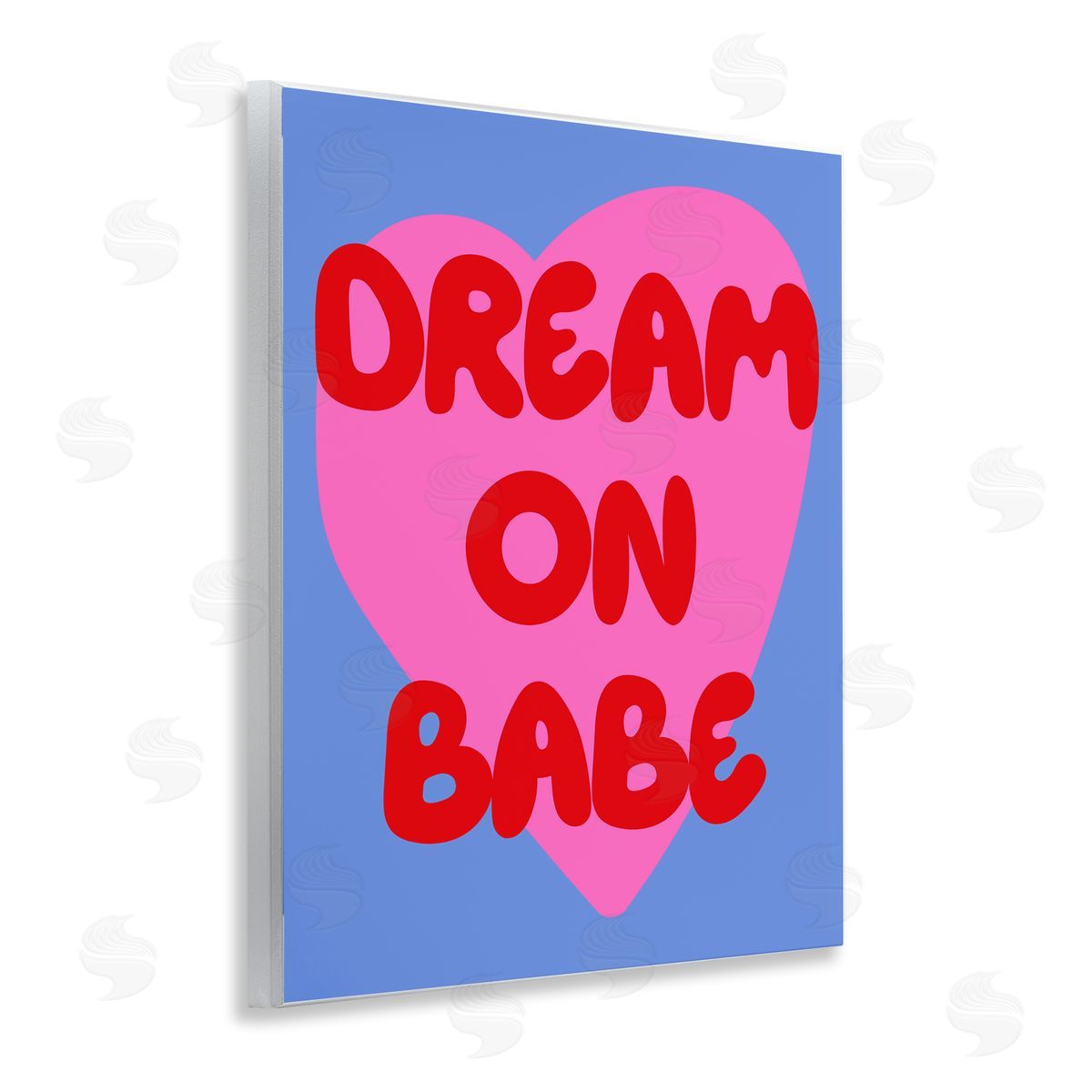 Bold Dream On Babe Wood Plaque Wall Art, Home Decor by House of Lulu