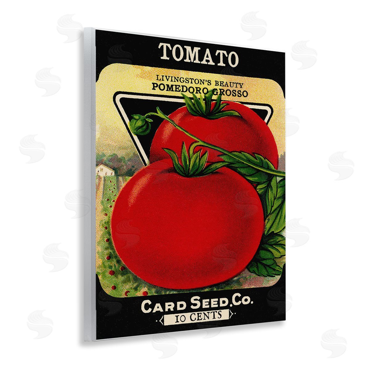 Vintage Garden Tomato Wood Plaque Wall Art, Home Decor by Stupell Studio