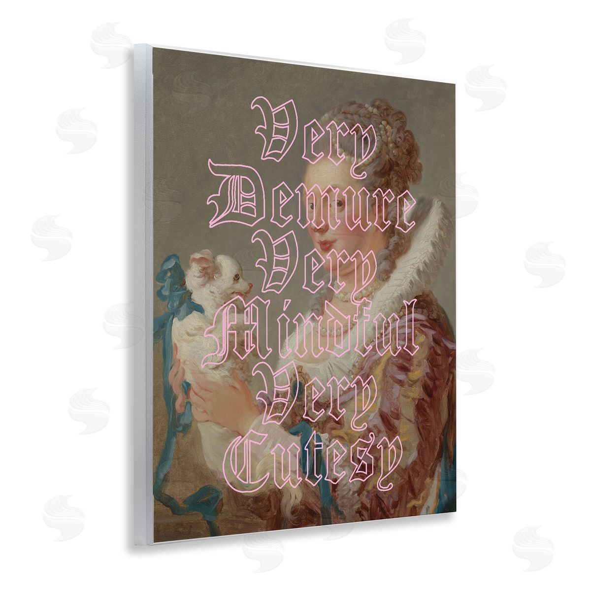 Trendy Demure & Mindful Classic Wood Plaque Wall Art, Home Decor by Stupell Studio