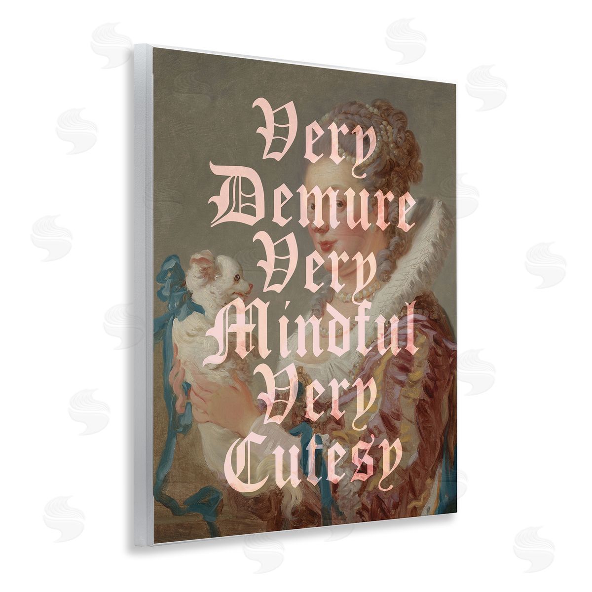 Vintage Demure & Mindful Wood Plaque Wall Art, Home Decor by Stupell Studio