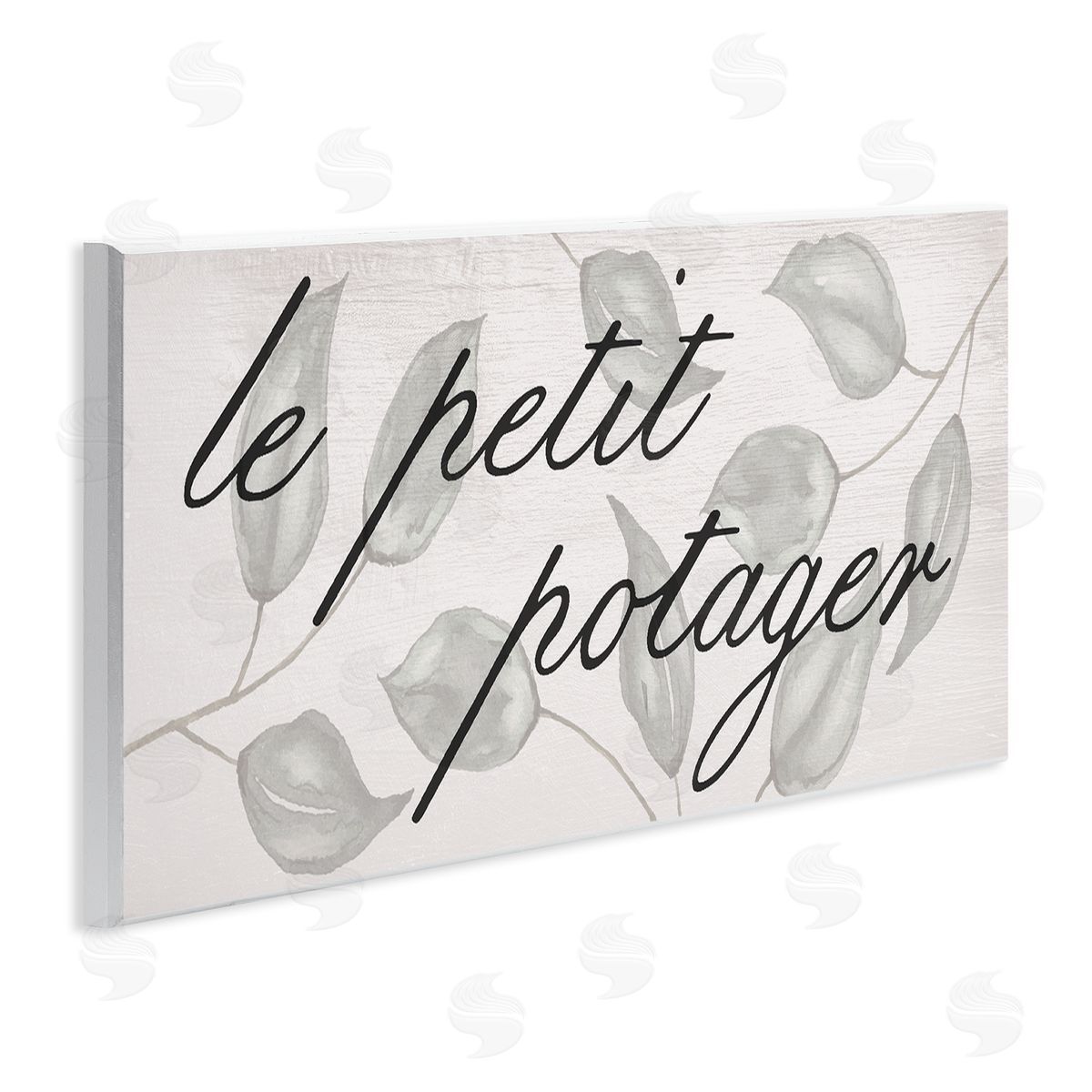 French Vegetable Garden Wood Plaque Wall Art, Home Decor by Stupell Studio