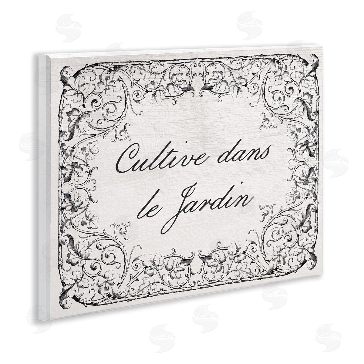 Vintage Cultivate In Garden Wood Plaque Wall Art, Home Decor by Stupell Studio