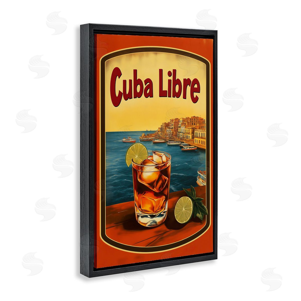 Andreas Magnusson Cuba Libre Vintage Cocktail Canvas Wall Art Print