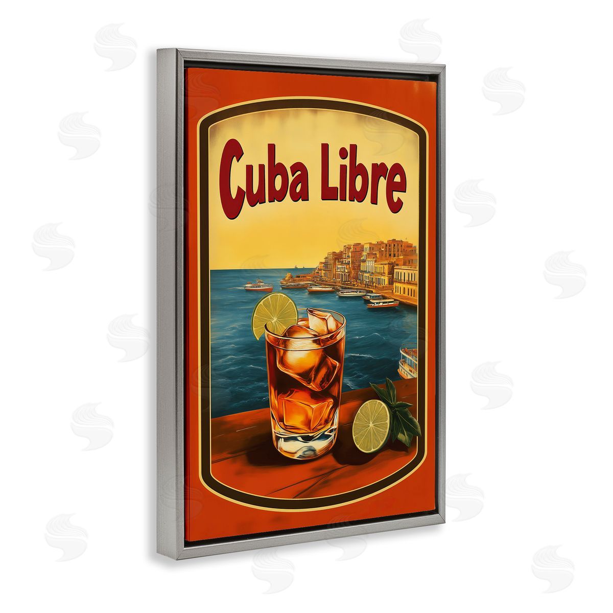Andreas Magnusson Cuba Libre Vintage Cocktail Canvas Wall Art Print