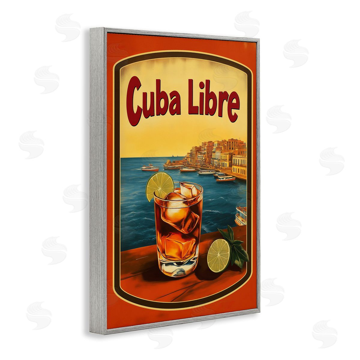Andreas Magnusson Cuba Libre Vintage Cocktail Canvas Wall Art Print