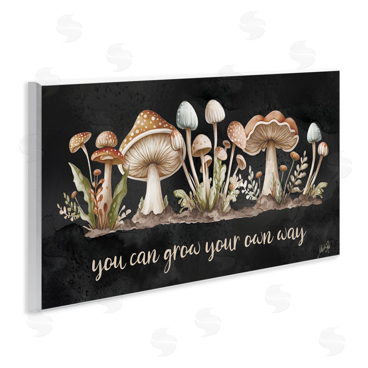 Grow Your Own Way Wood Plaque Wall Art, Home Decor by Marla Rae