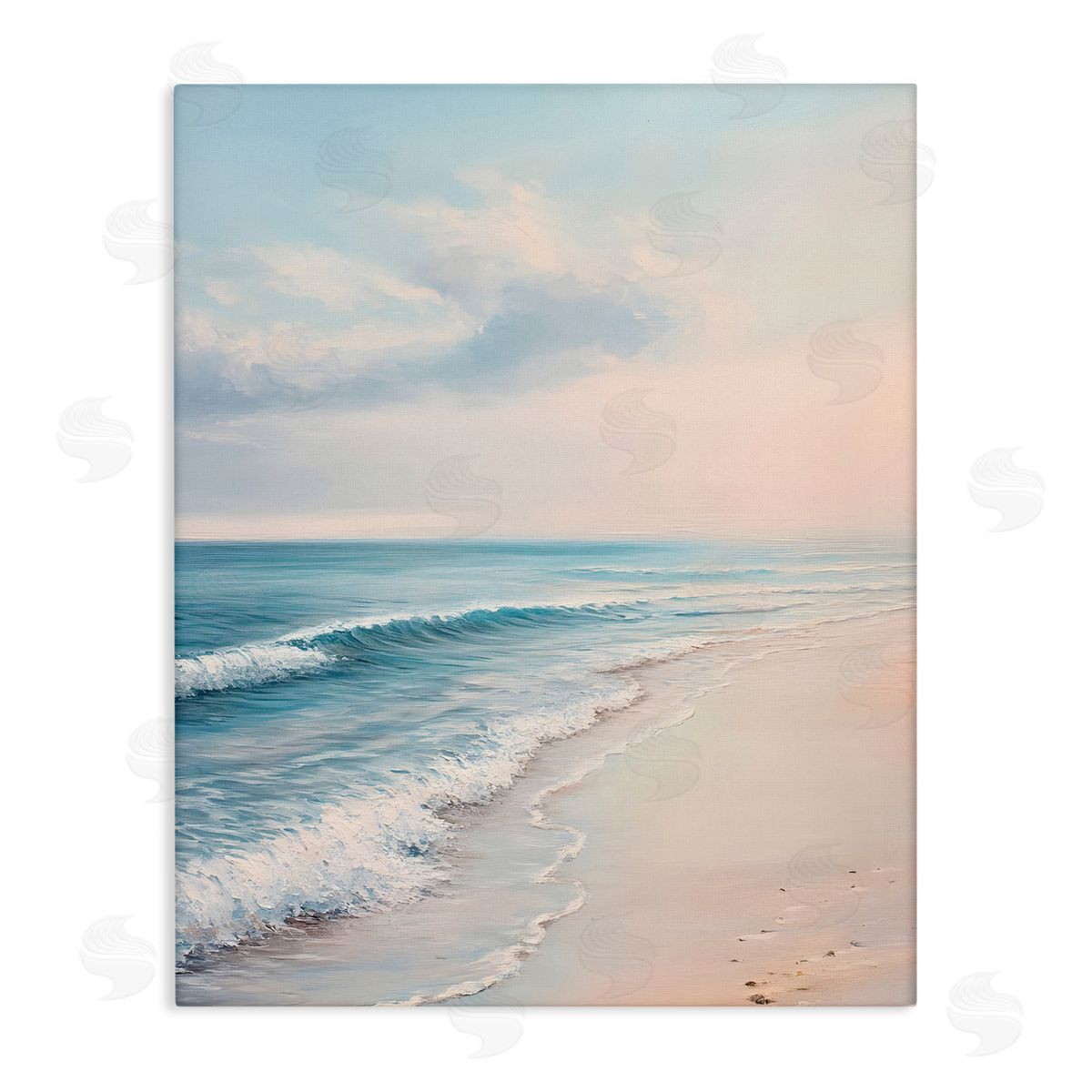 Serene Sands at Sunset Canvas Wall Art, Home Decor by Franklyn Gregory