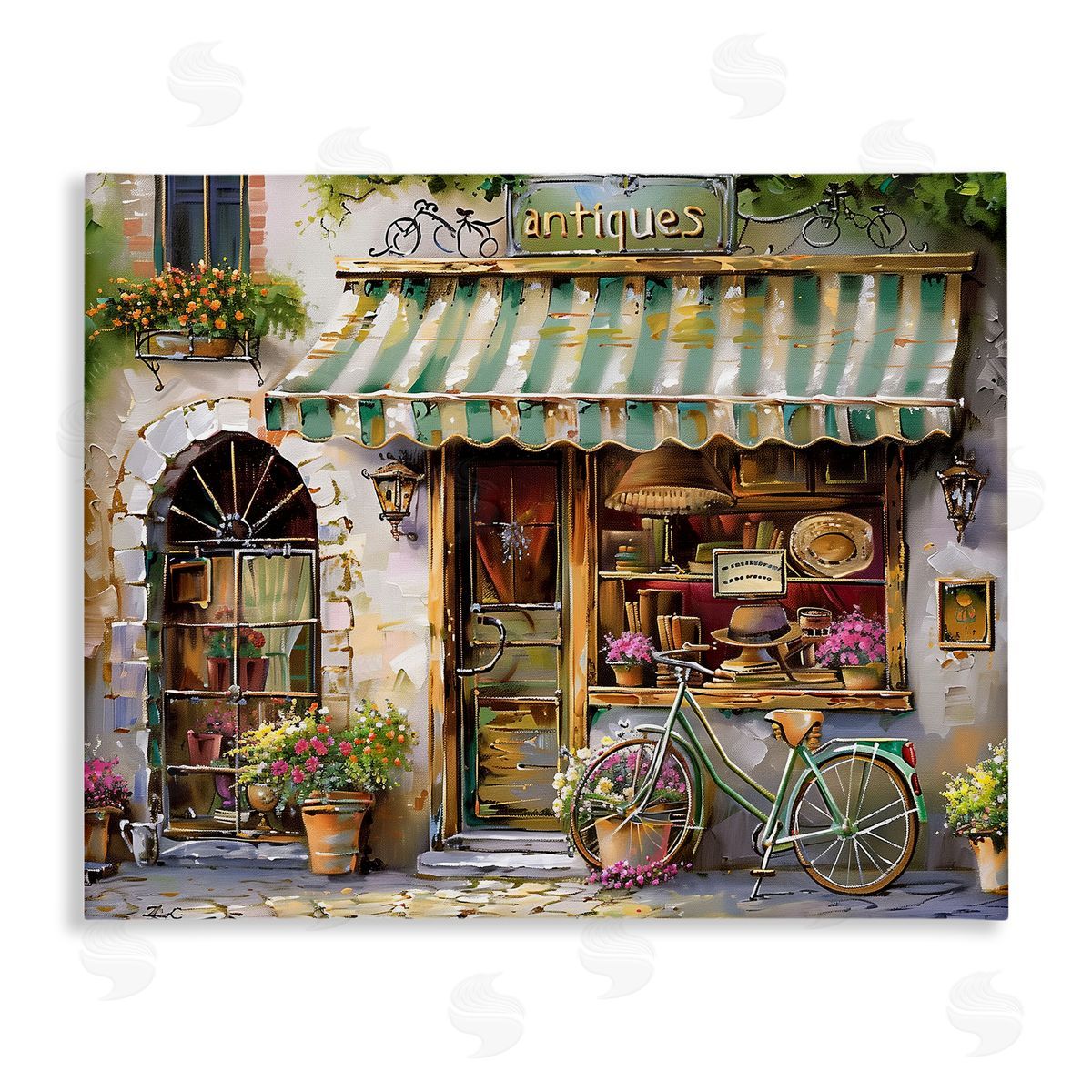 Charming Antique Shop Canvas Wall Art, Home Decor by Arlington Prints
