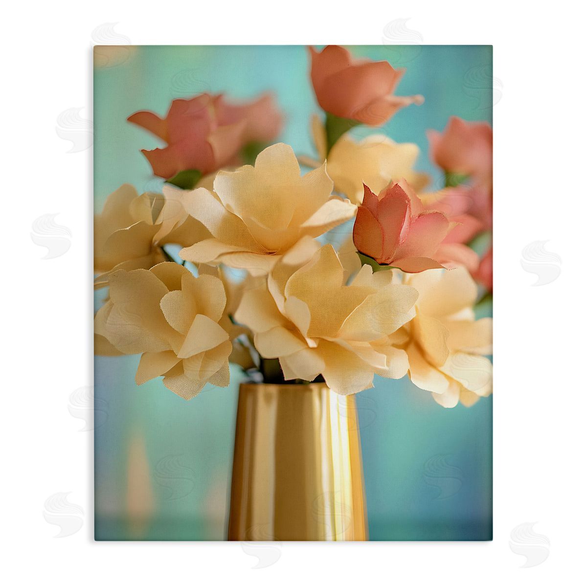 Modern Day Floral Bouquet Canvas Wall Art, Home Decor by Franklyn Gregory