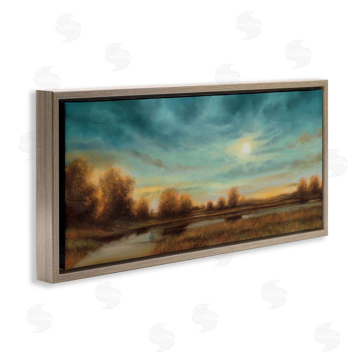 Gregory Williams Evening Approaches Landscape Canvas Wall Art Print