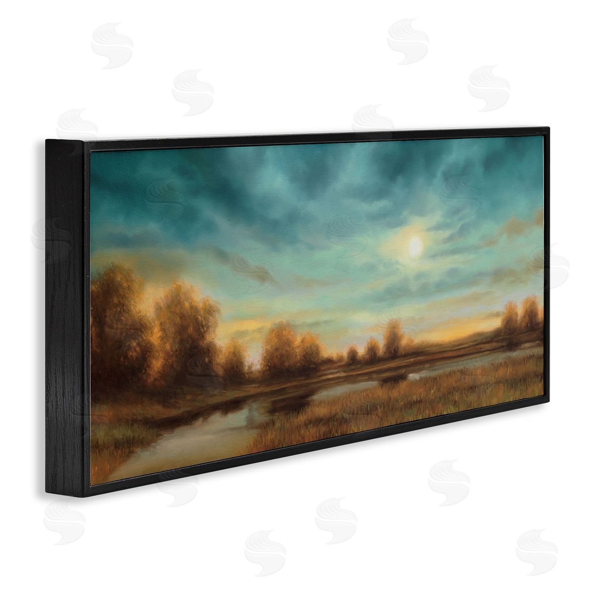 Gregory Williams Evening Approaches Landscape Canvas Wall Art Print