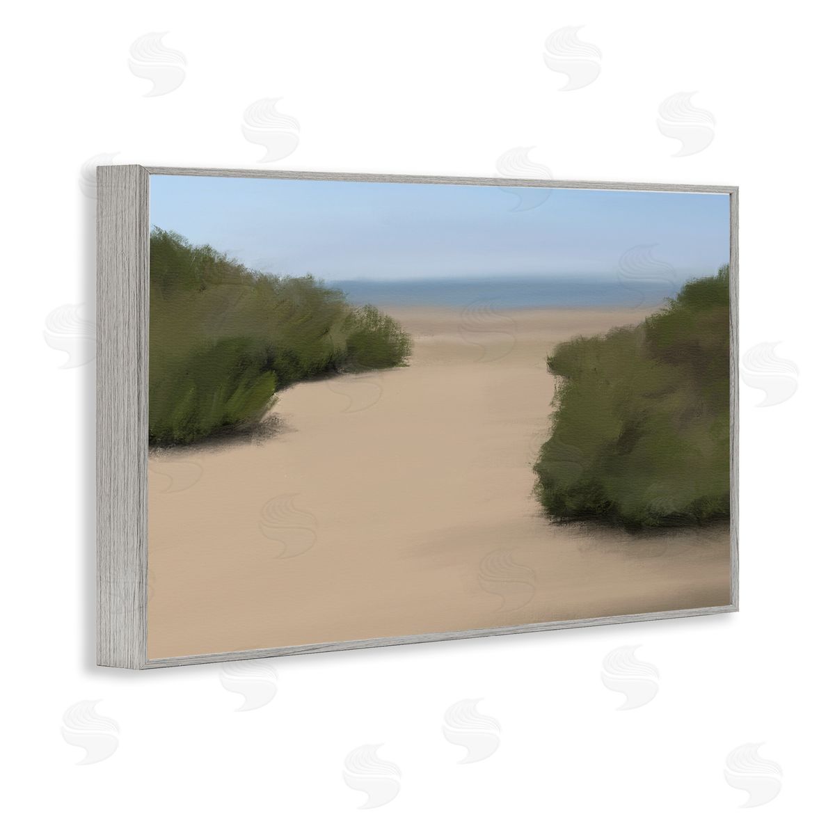 Matthew Piotrowicz Long Beach Path Canvas Wall Art Print