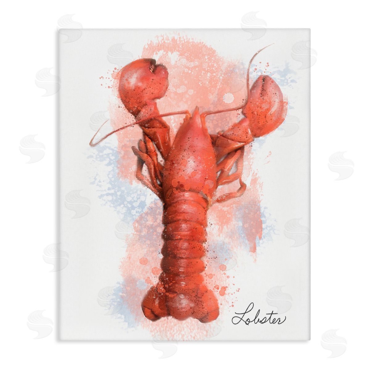 Matthew Piotrowicz Coastal Seafood Lobster Canvas Wall Art Print