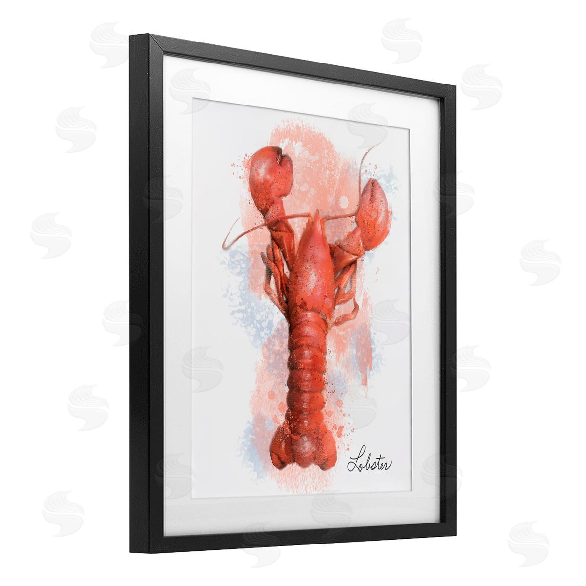 Matthew Piotrowicz Coastal Seafood Lobster Canvas Wall Art Print