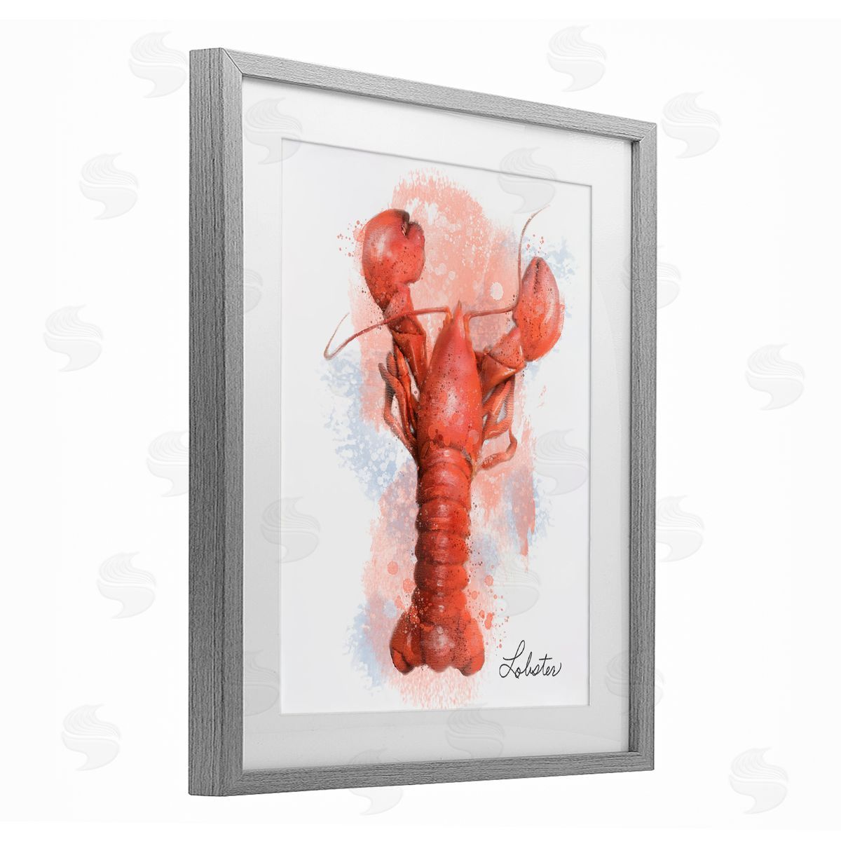 Matthew Piotrowicz Coastal Seafood Lobster Canvas Wall Art Print
