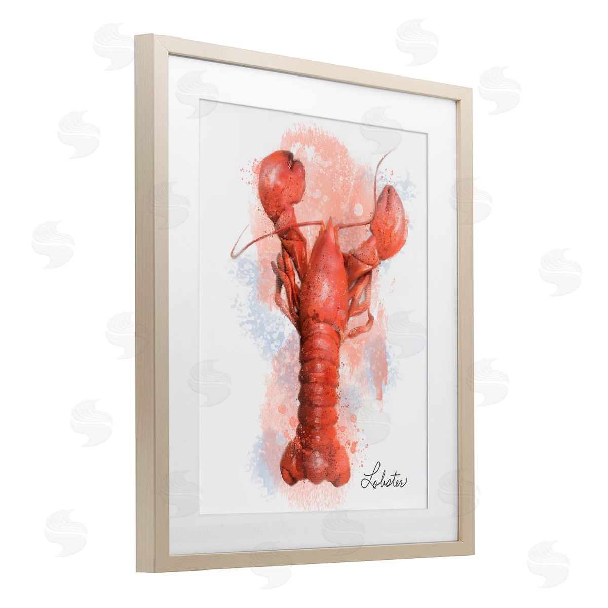 Matthew Piotrowicz Coastal Seafood Lobster Canvas Wall Art Print