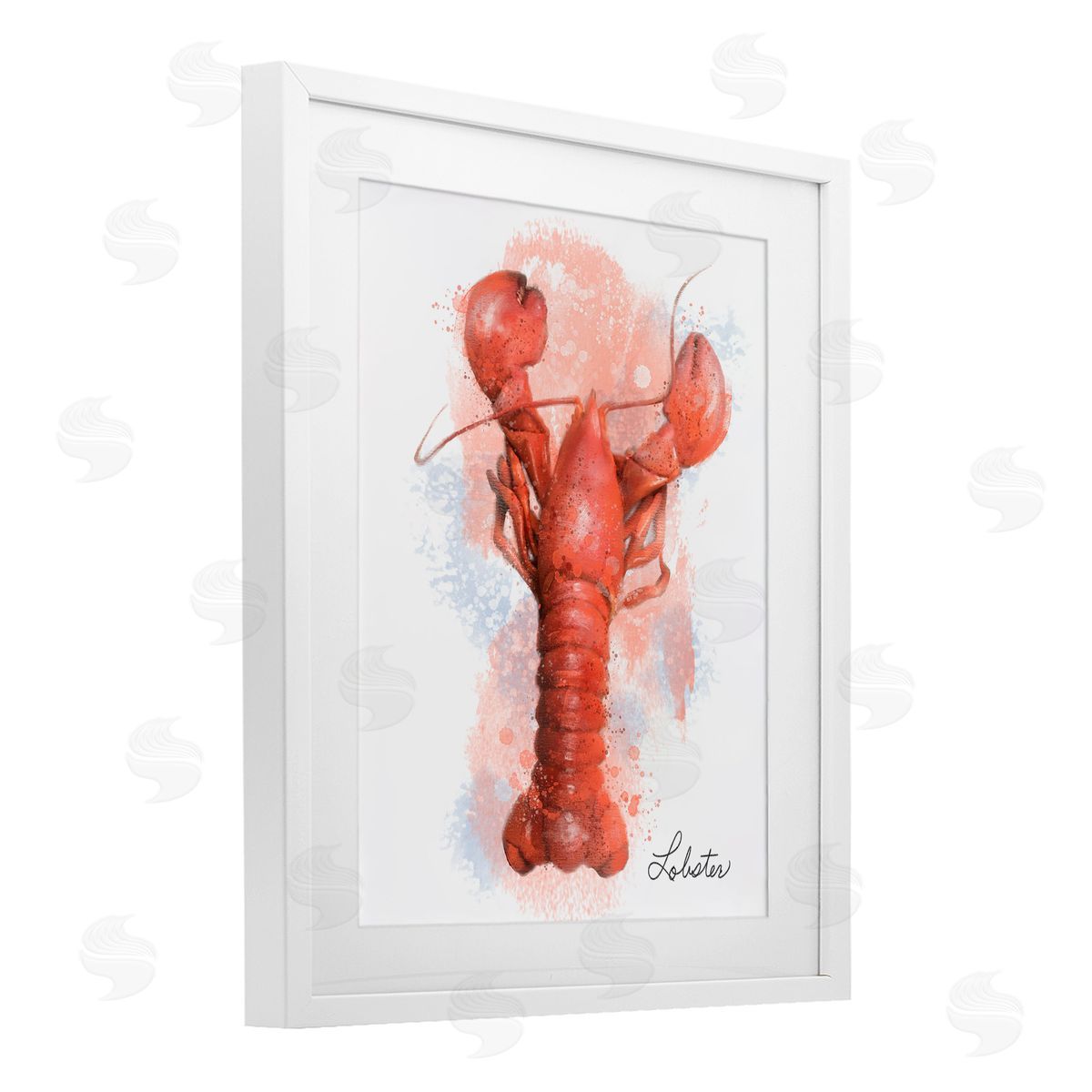 Matthew Piotrowicz Coastal Seafood Lobster Canvas Wall Art Print