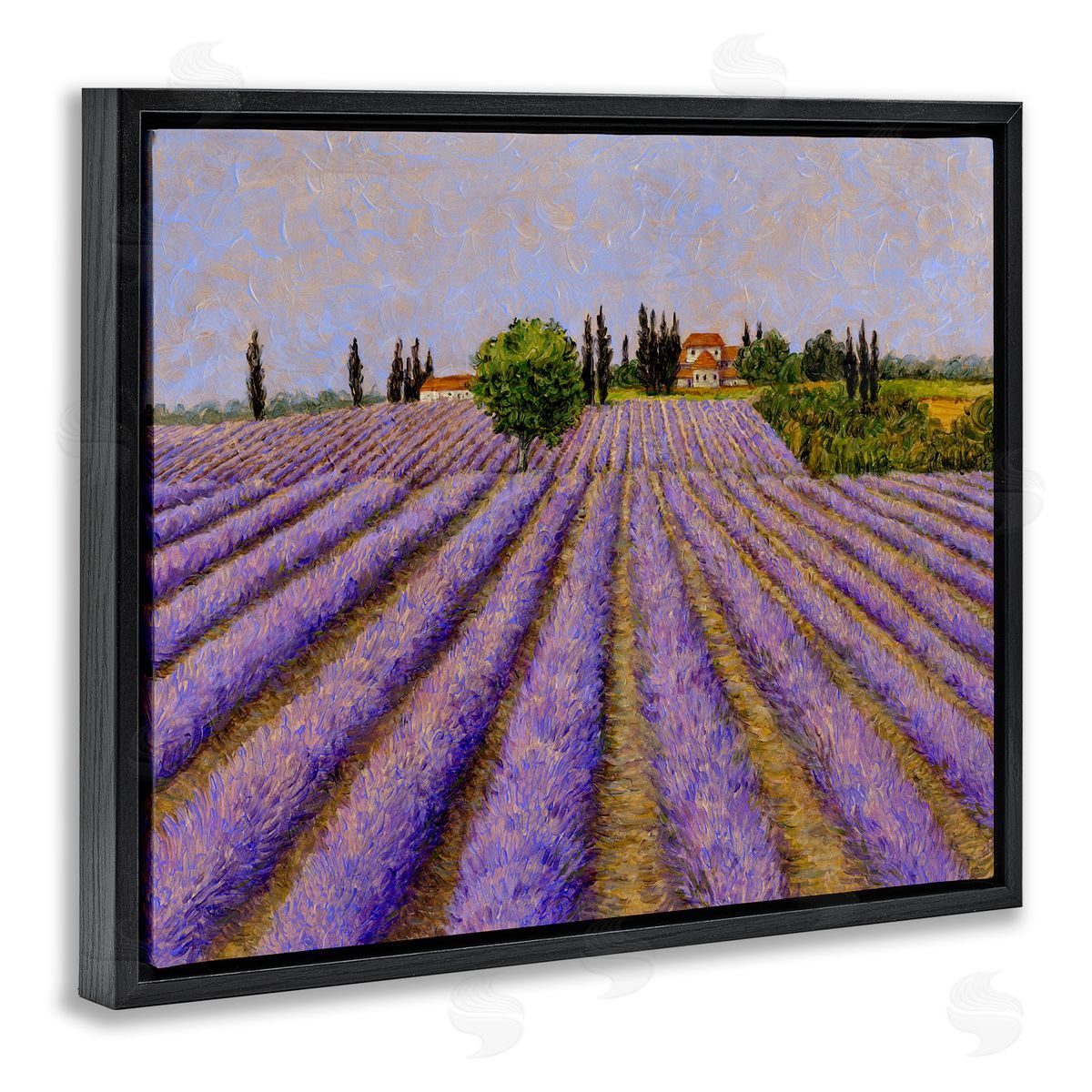 Tim Coffey Lavender Fields Farmland Canvas Wall Art Print