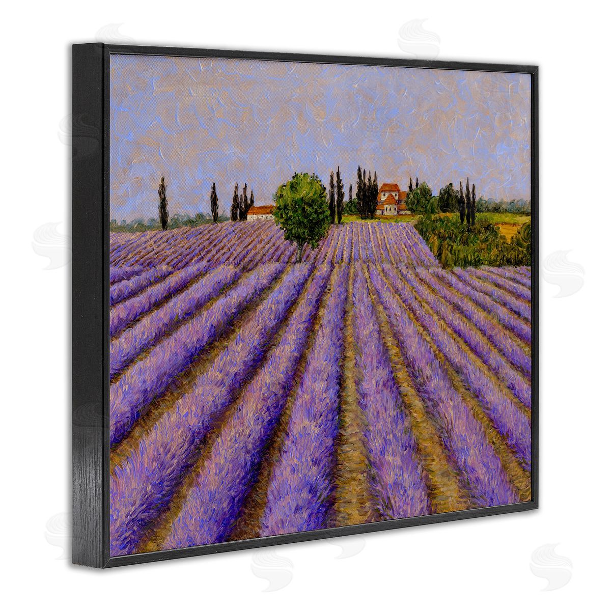 Tim Coffey Lavender Fields Farmland Canvas Wall Art Print
