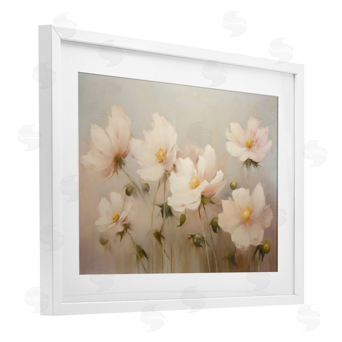 LSR Creative Studio Faded Pink Blossoms Canvas Wall Art Print