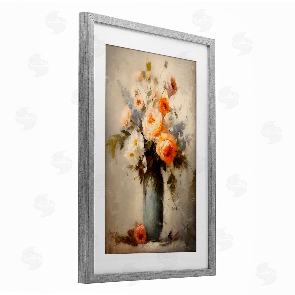 LSR Creative Studio Floral Romance Bouquet Canvas Wall Art Print