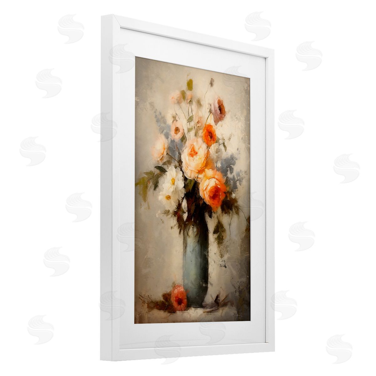 LSR Creative Studio Floral Romance Bouquet Canvas Wall Art Print