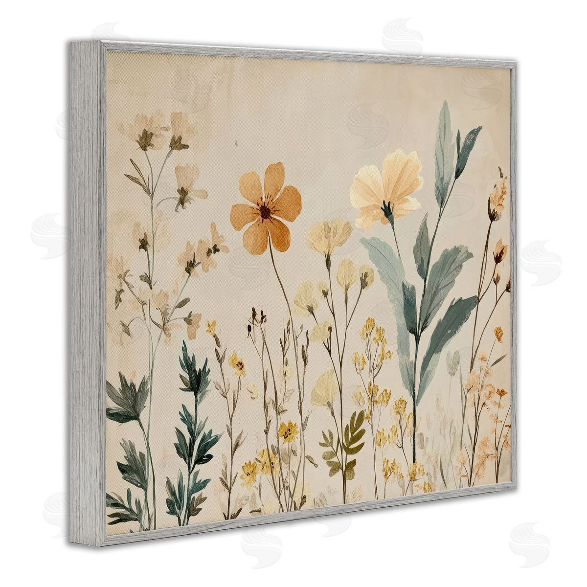 Petal Prints Design Free Flowers Foliage Canvas Wall Art Print