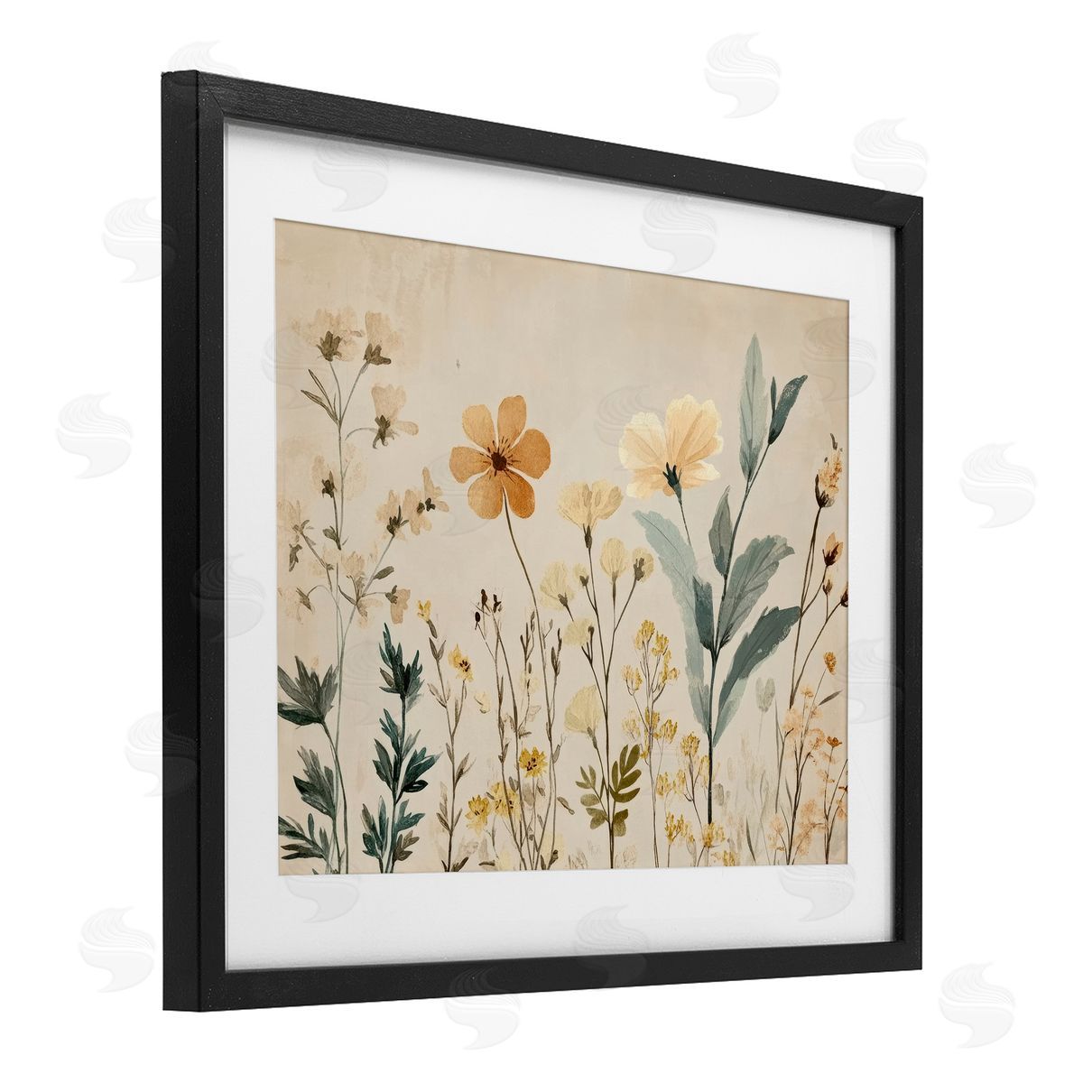 Petal Prints Design Free Flowers Foliage Canvas Wall Art Print