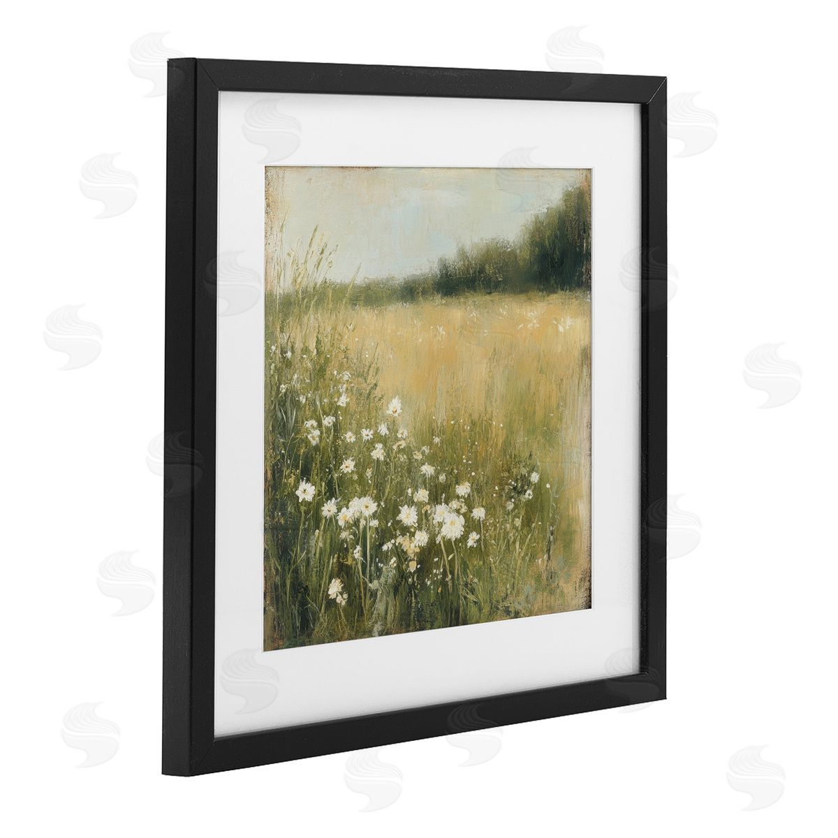 Petal Prints Design Daisy Dream Field Canvas Wall Art Print