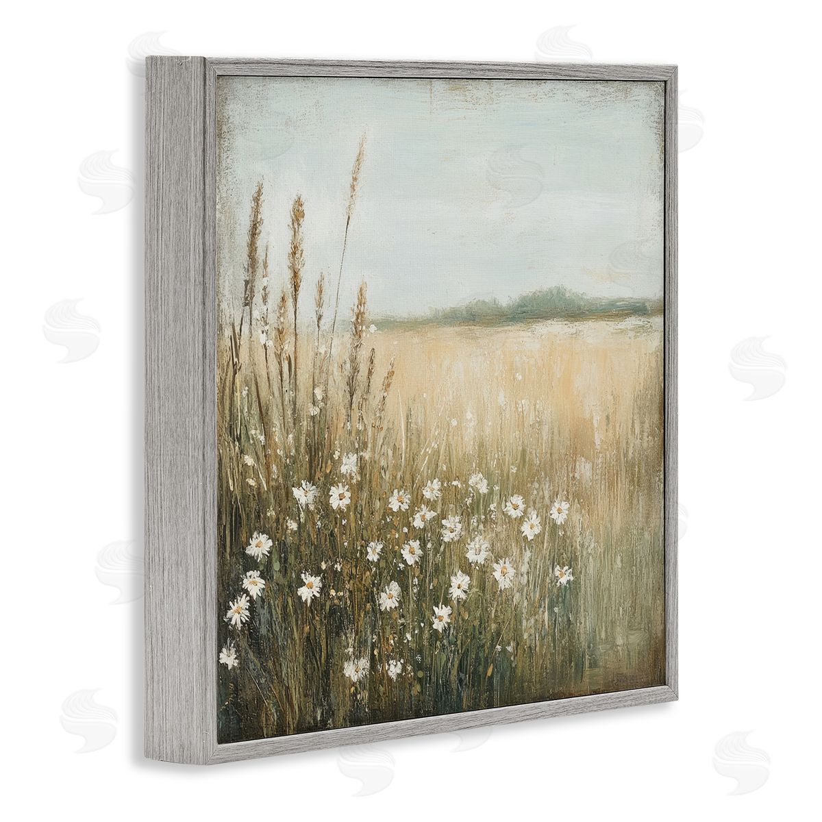 Petal Prints Design Daisy Dream Landscape Canvas Wall Art Print