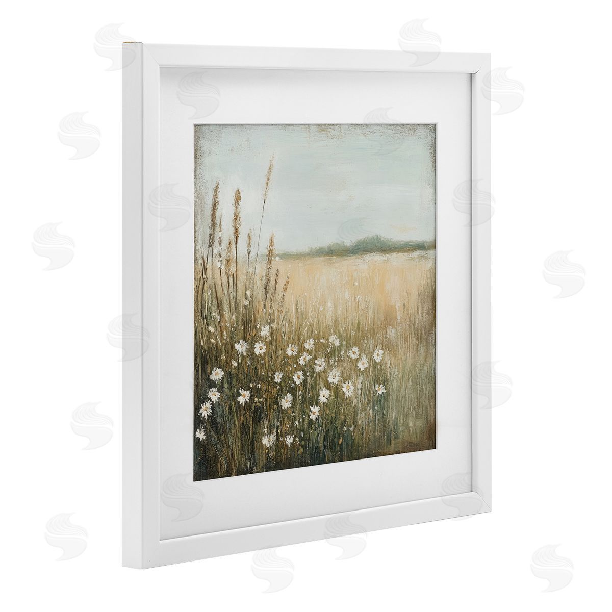 Petal Prints Design Daisy Dream Landscape Canvas Wall Art Print