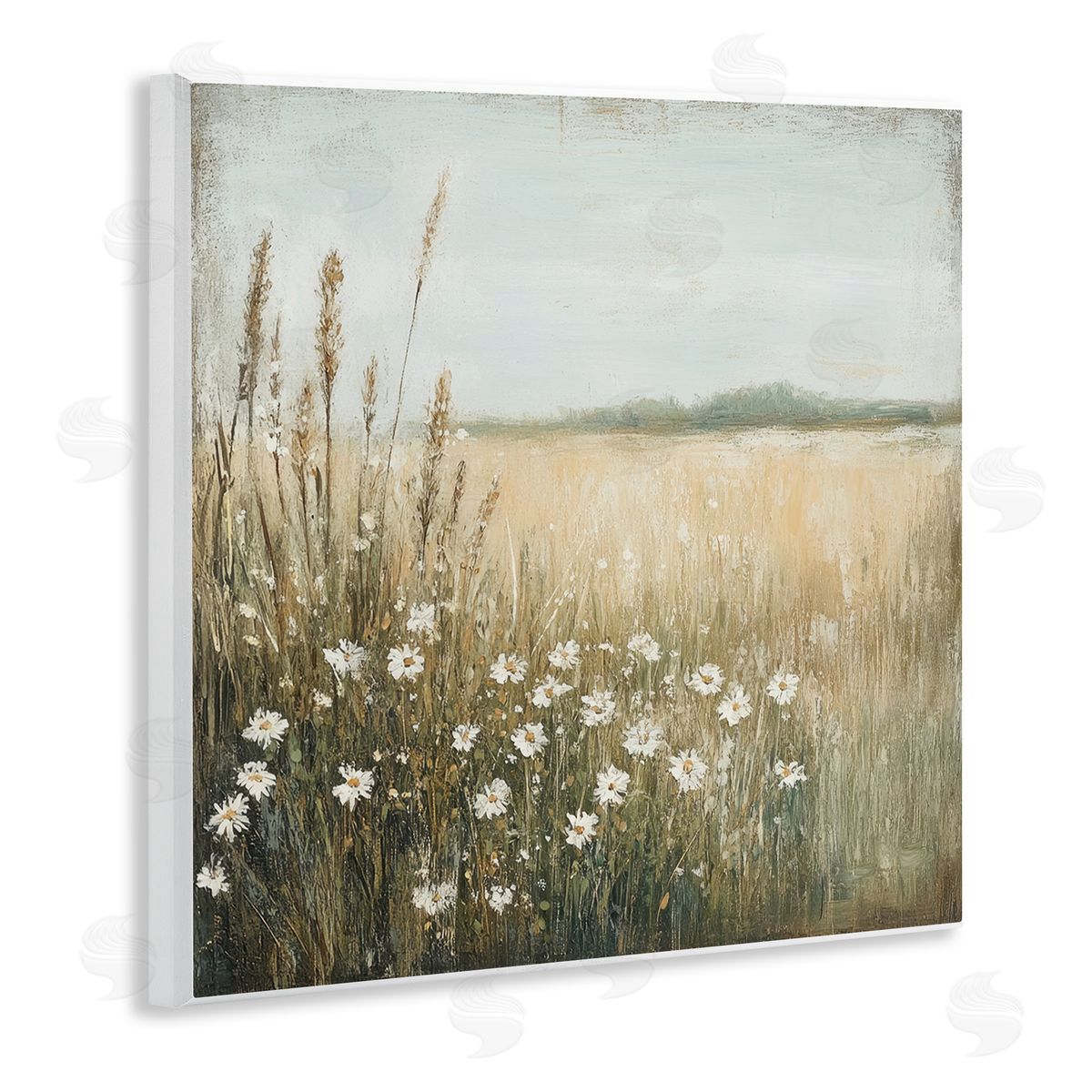 Petal Prints Design Daisy Dream Landscape Canvas Wall Art Print