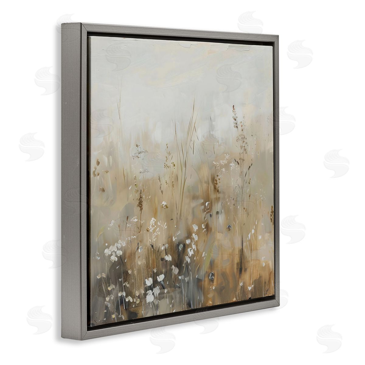 LSR Creative Studio Wildflower Brush Abstraction Canvas Wall Art Print
