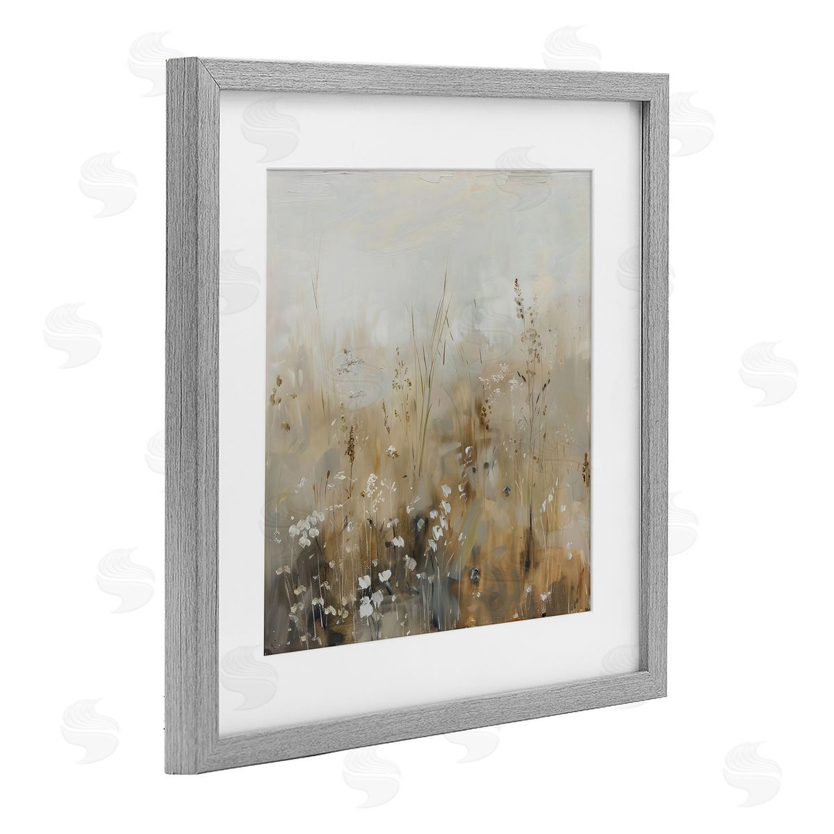 LSR Creative Studio Wildflower Brush Abstraction Canvas Wall Art Print