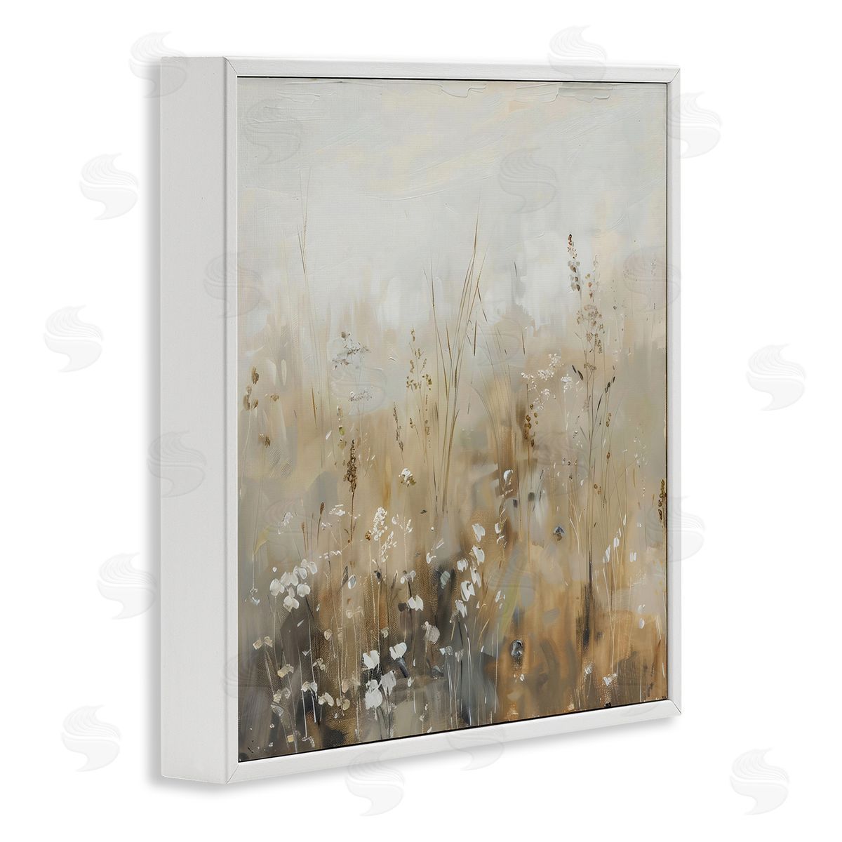 LSR Creative Studio Wildflower Brush Abstraction Canvas Wall Art Print