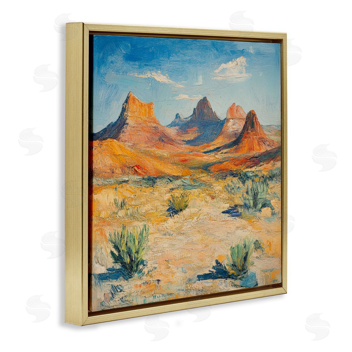 Petal Prints Design Mountains Of The Desert Canvas Wall Art Print