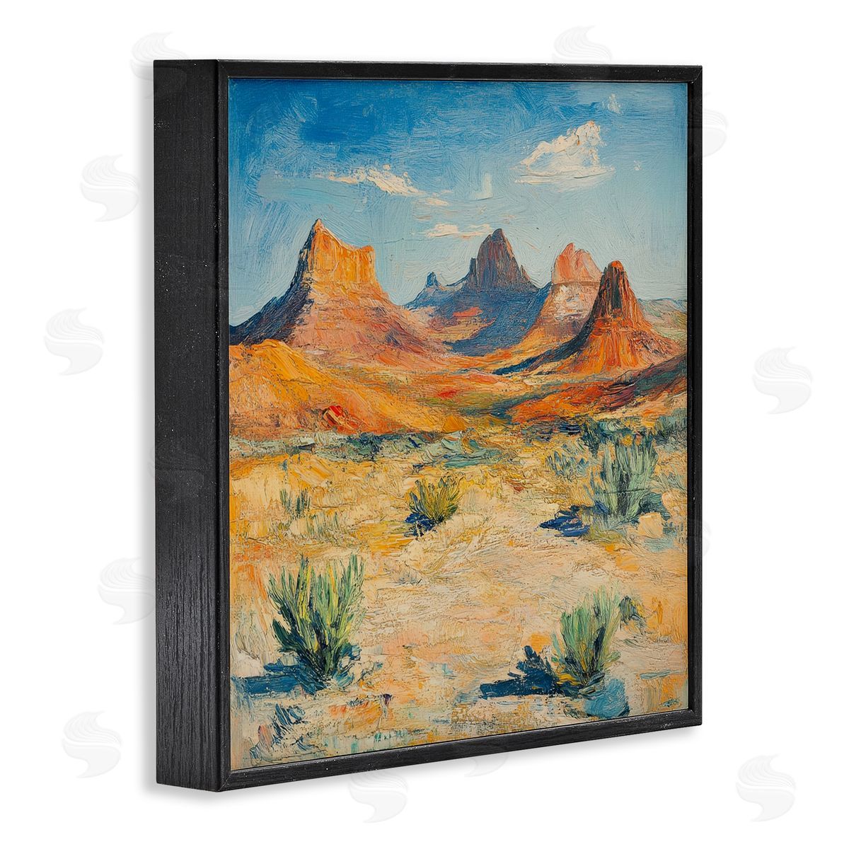 Petal Prints Design Mountains Of The Desert Canvas Wall Art Print